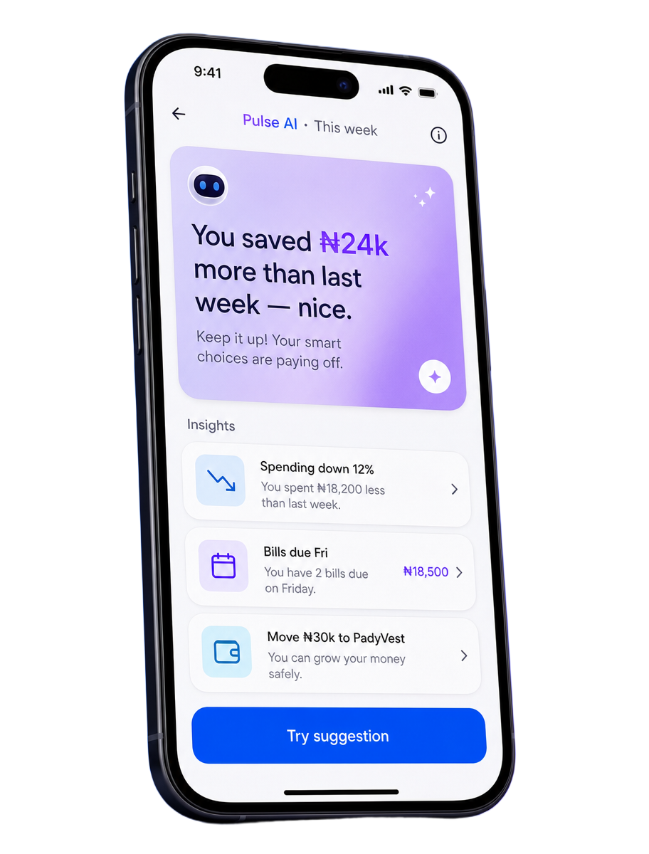 Pady Pulse AI insights